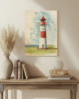 Watercolor Lighthouse II
