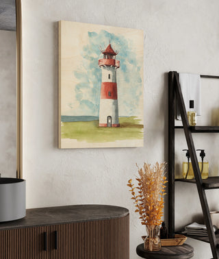 Watercolor Lighthouse II
