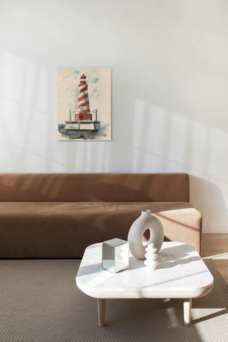 Watercolor Lighthouse IV