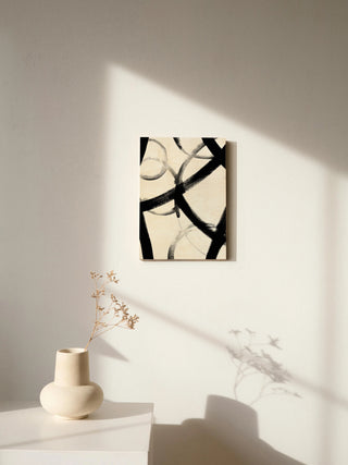 Monochrome Ripple I