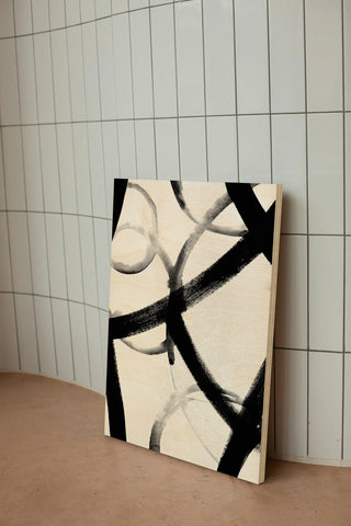 Monochrome Ripple I
