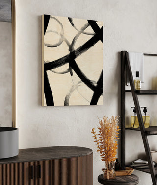 Monochrome Ripple I