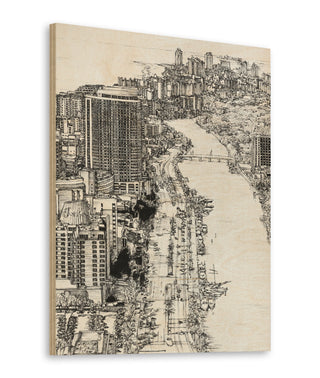 B&W US Cityscape-Miami