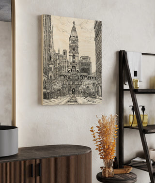 B&W US Cityscape-Philadelphia
