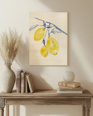 Watercolor Lemons II