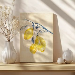Watercolor Lemons II