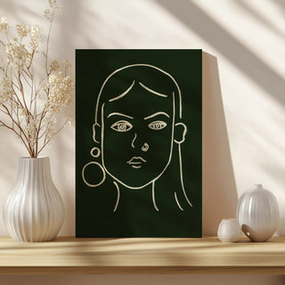 Malachite Portrait IV