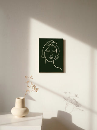 Malachite Portrait V