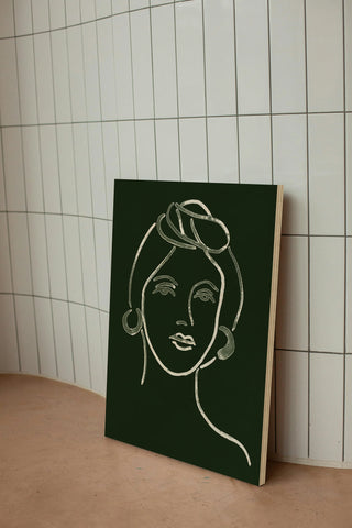 Malachite Portrait V