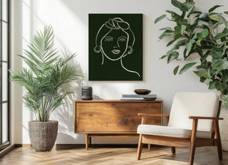 Malachite Portrait V