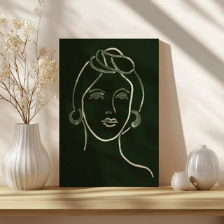 Malachite Portrait V