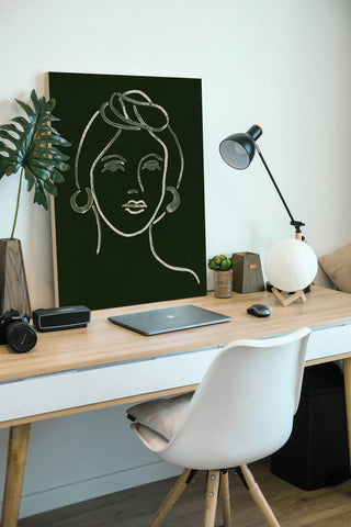 Malachite Portrait V