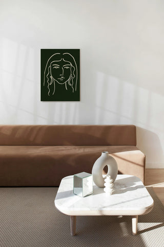 Malachite Portrait VI