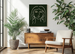 Malachite Portrait VI