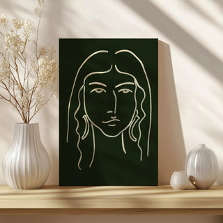Malachite Portrait VI