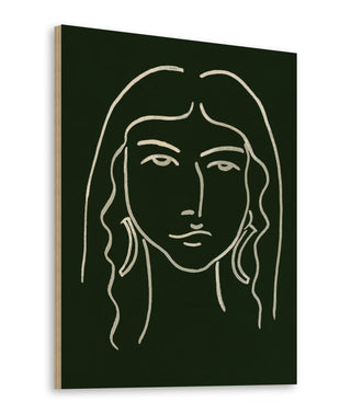 Malachite Portrait VI