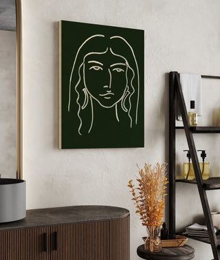 Malachite Portrait VI