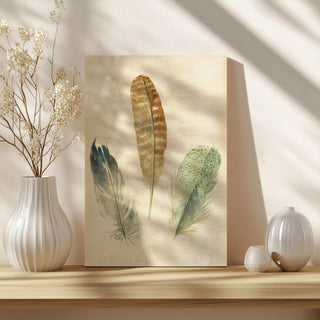 Watercolor Feathers IV