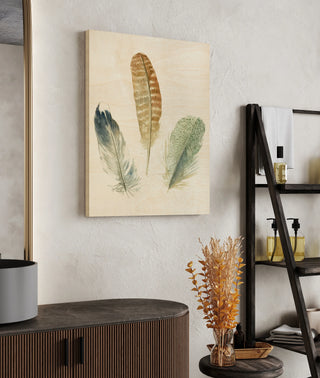 Watercolor Feathers IV