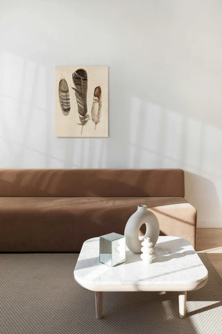Earthtone Feathers I