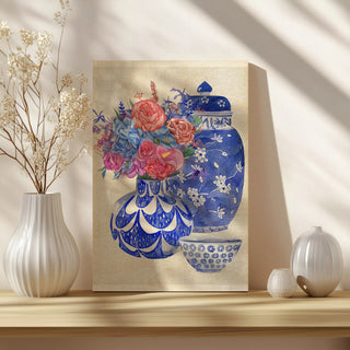 Delft Blue Vases I