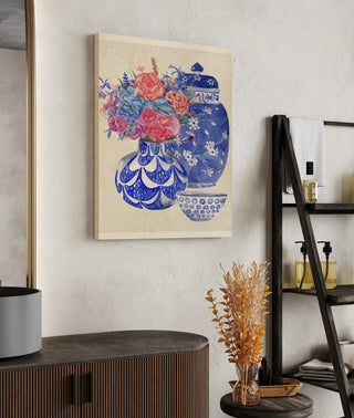 Delft Blue Vases I