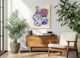 Delft Blue Vases II