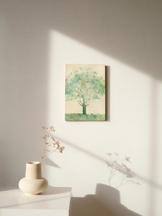 Aquamarine Tree I