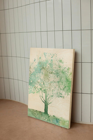 Aquamarine Tree I