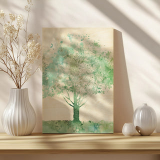 Aquamarine Tree I