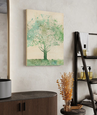 Aquamarine Tree I