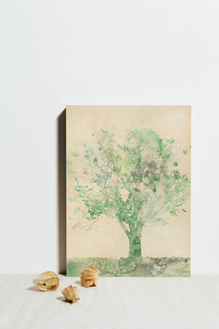 Aquamarine Tree II