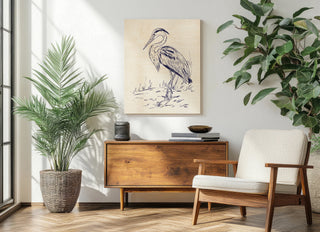 Indigo Heron I