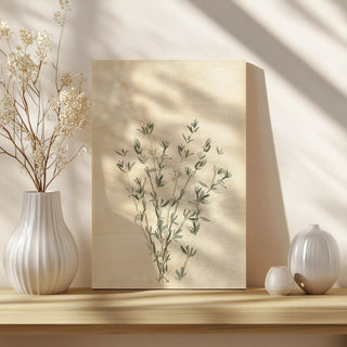 Delicate Sage Botanical III