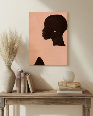 Pink Silhouette I