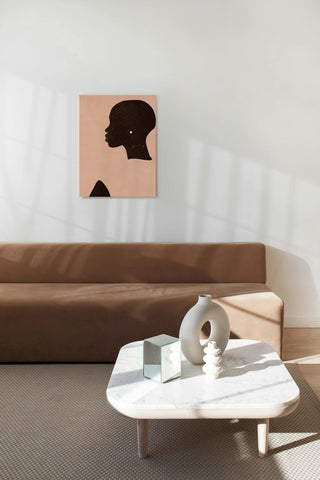 Pink Silhouette I