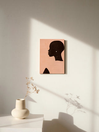 Pink Silhouette I