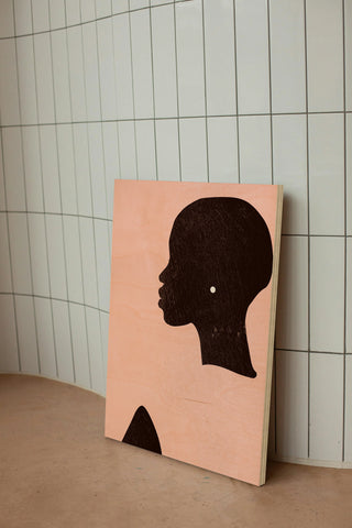Pink Silhouette I