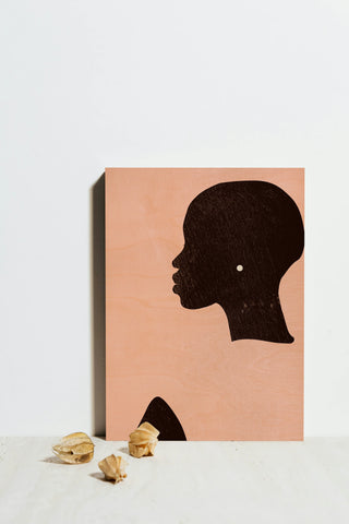 Pink Silhouette I