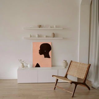 Pink Silhouette I