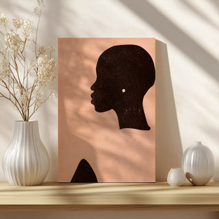 Pink Silhouette I
