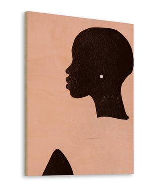 Pink Silhouette I