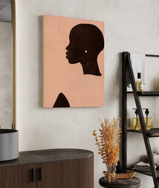 Pink Silhouette I