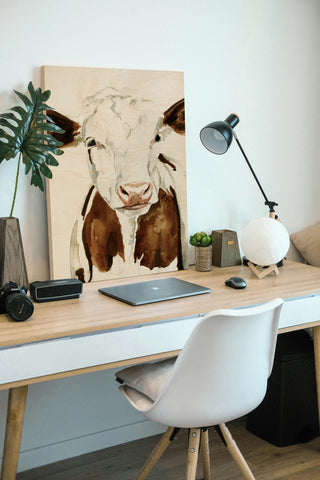 Cow Gaze I