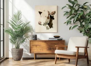 Watercolor Bovine II