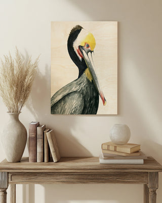Watercolor Pelican I