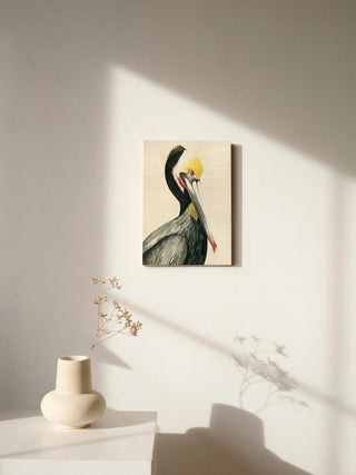 Watercolor Pelican I