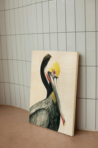 Watercolor Pelican I