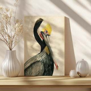 Watercolor Pelican I