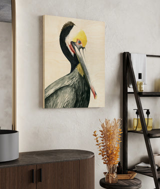 Watercolor Pelican I